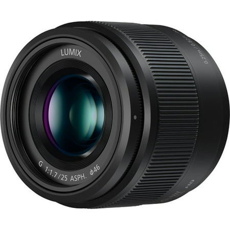 Panasonic Lumix G 25mm f/1.7 ASPH. Lens (Black) - (Best Lenses For Panasonic Gh4)