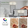 thumbnail image 5 of White Bathroom Vanity Light Modern Wall Sconce, 5 of 5