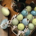 thumbnail image 7 of Easter Speckled Eggs 2.4 in Plastic Speckled Eggs Bowl and Vase Filler Faux Chicken Eggs for DIY Spring Displays and Easter Decorations, 7 of 7