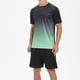 thumbnail image 4 of Conjunto De Ropa De Verano Para Bebé, Playera De Manga Corta De Mezcla De Algodón, Con Botones Y Bolsillo, Para Niño Pequeño, 4 of 6