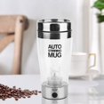 thumbnail image 3 of 400ml Household Coffee Cup Automatic Electric Coffee Stirring Mug Mixing Cup, 3 of 6