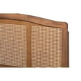 thumbnail image 4 of Baxton Studio Marieke Vintage French Inspired Ash Walnut Finished Wood Twin Size Platform Bed Frame, 4 of 7