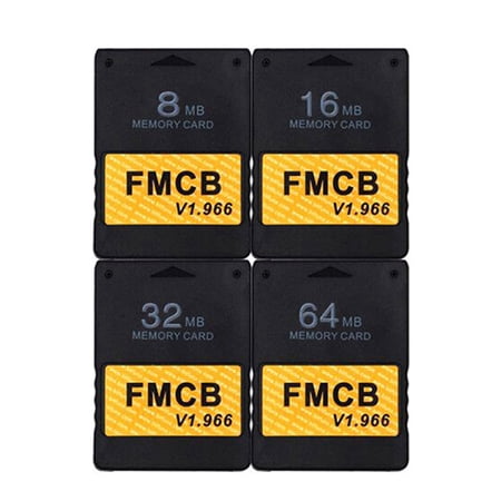 Deyuer Game Console Memory Card Ultra thin High Speed 8MB/16MB/32MB/64MB FMCB Free MCboot v1 966 Save Game Data Stick Module for