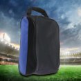 thumbnail image 1 of Bolsa Para Zapatos De Golf Bolsa de zapatos de golf unisex Accesorios deportivos transpirables de malla de mano (negro azul), 1 of 6
