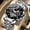 Graphite color, variant on Men's Quartz Watch Trendy High-end Light Luxury Versatile Fully Automatic Quartz Luminous Waterproof Roman Skeleton Men's Wristwatch