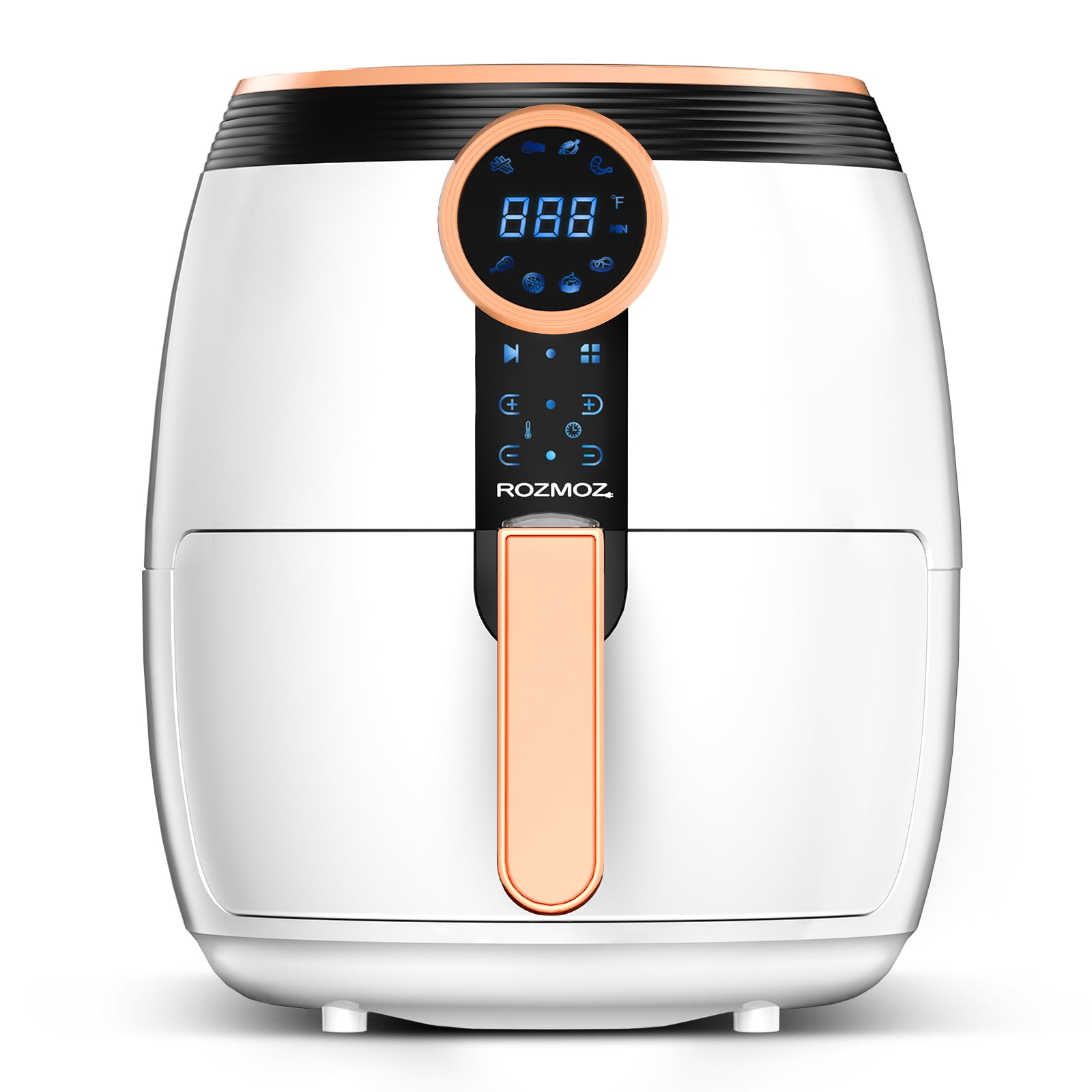 Rozmoz 5.2 Qt Air Fryer Oilless 8in1 Air Fryer Cooker Touchscreen with Temp/Time Control, Air