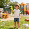 thumbnail image 6 of Bubble Launcher, Dinosaur Automatic Bubble Blaster, High Output Rechargeable Bubble Machine for Outdoor Backyard Park Beach Pool Party Camping, Green, 6 of 9