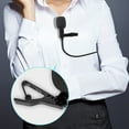 thumbnail image 2 of Mini Microphone Lavalier Portable à Pince Filaire Réduction du Bruit 360°, 2 of 8