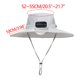 thumbnail image 2 of Sombrero con visera solar para niños | Gorra recargable de ala ancha grande para exteriores con ventilador de 3 velocidades | Malla ligera y transpirable, repelente al agua para pesca, jardinería,, 2 of 3
