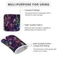 thumbnail image 6 of Bohemian Psychedelic Peacock Mandala Oven Gloves And Pots Stand Set Oven Gloves And Pot Racks Pot Racks And Oven Gloves Set, 6 of 9