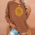 thumbnail image 6 of Patlollav Pntutb Women Long Sleeve Shirts,Ladies Sweatshirt Loose Tunic Tops, 6 of 7