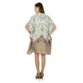 thumbnail image 6 of Dress Phagun Printed Caftan Maxi Nightwear Bohemian Short Cotton Kaftan, 6 of 7