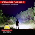 thumbnail image 2 of Linterna LETMY Tactical S2000 High Lumens, paquete de 2, color rojo, 2 of 7