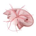thumbnail image 4 of Elegante sombrero plumas y velo, sombrero para la iglesia, sombrero de cóctel para el cabello Rosado Baoblaze Sombrero Pastillero de Mujer, 4 of 8