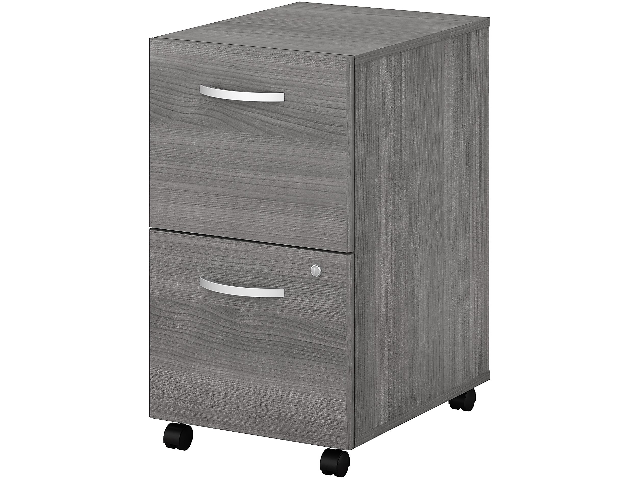 Bush Business Furniture 2 Drawer Vertical File Cabinet Locking Letter Legal Platinum Gray 20d Walmart Com Walmart Com