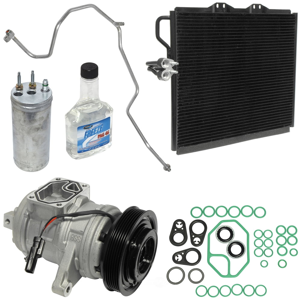 A/C Compressor and Component Kit -- Compressor-Condenser Replacement Kit Fits select: 2000-2001 JEEP WRANGLER / TJ SPORT