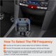 thumbnail image 4 of Bluetooth Car Mp3 Player 18W 12 / 24V Universal Qc3.0 Fast Car Charger Manos Libres Llamadas Reproduce Usb Flash Drive Adaptador De Audio Inalámbrico Para Automóvil Con Luz Colorida Monstrate VI007078-00, 4 of 7