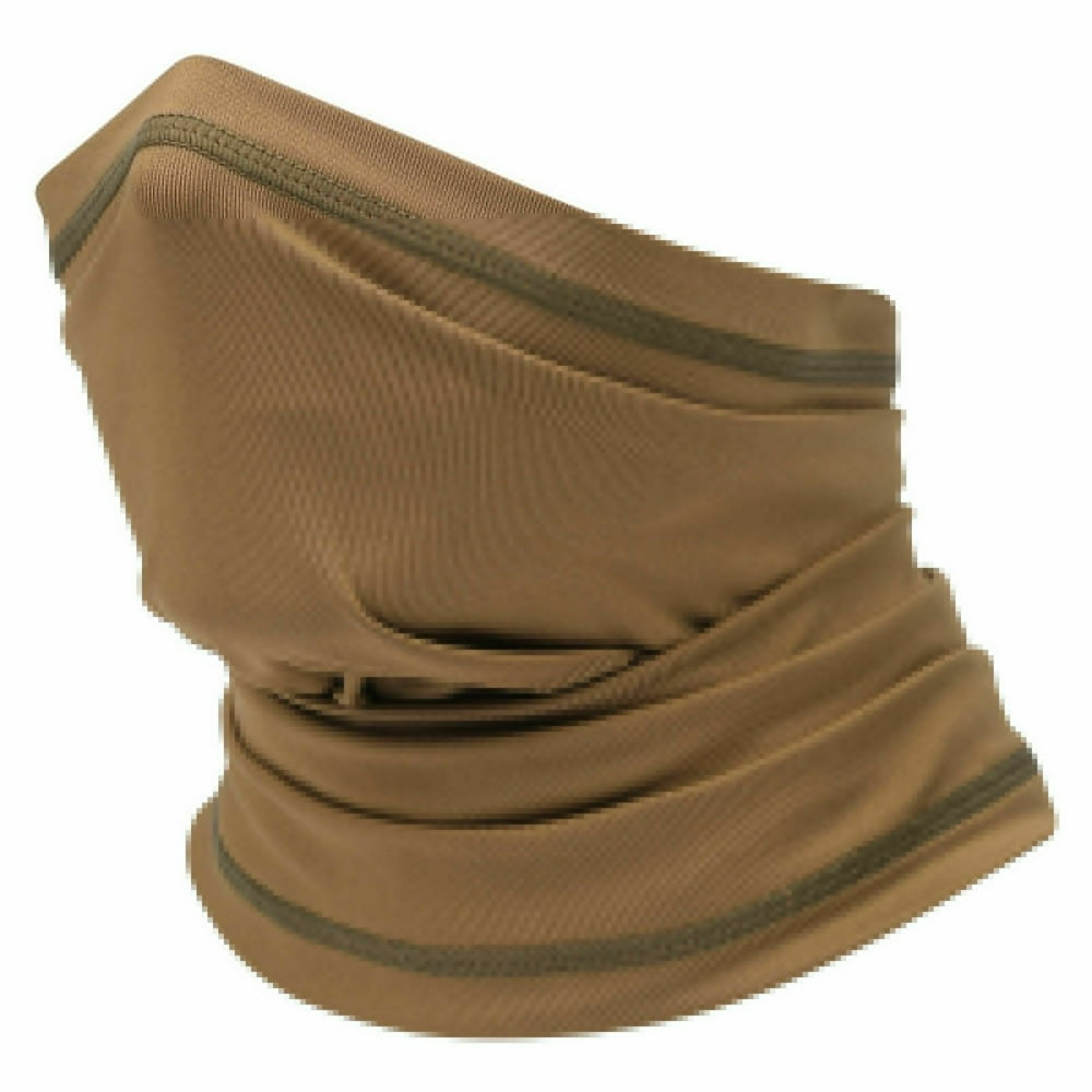 Breathable Motorcycle Neck Gaiter Cycling Sun Face Scarf Bandana(Khaki