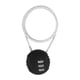 thumbnail image 2 of Candado para casco de motocicleta Candado para ciclismo Mini mochila universal Negro, 2 of 4