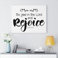 thumbnail image 2 of Scripture Walls Psalm 32:11 Rejoice Bible Verse Canvas Christian Wall Art Ready to Hang Unframed, 2 of 12
