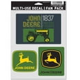 thumbnail image 2 of WinCraft John Deere Multi-Use Decals Automotive Specialty Parts, 3 Pack, 2 of 3