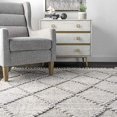 thumbnail image 3 of nuLOOM Lorden Tapis Texturé en Treillis, 9' x 12', Beige, 3 of 4