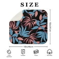 thumbnail image 3 of Vibrant Tropical Leaf Dish Drying Mat – Hawaiian Floral and Palm Leaf Print, Colorful Exotic Kitchen, 3 of 4