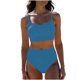 thumbnail image 2 of Traje de baño Tankini vintage estampado para mujer, traje de baño conservador, falda playera estampada para mujer, traje de baño de 3 piezas para mujer, trajes de baño tankini para mujer, trajes de ba, 2 of 7