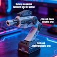 thumbnail image 3 of Lttoisl Interactive Robotic Arm Foam Launcher Toy with Somatosensory Head Control, Wearable Shoulder Mount & Dual Joysticks | Remote Control Robot for Teens & Adults, Unique Gift, 3 of 8