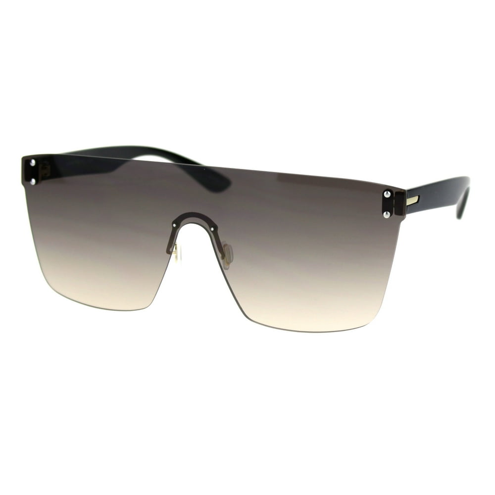 rimless gradient sunglasses