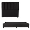 thumbnail image 1 of Base cama King Size DICASA Cabecera Kami Negro, 1 of 6