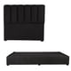 thumbnail image 1 of Base cama King Size DICASA Cabecera Kami Negro, 1 of 6