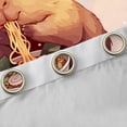 thumbnail image 4 of Erosebridal Cartoon Capybara Eat Ramen Curtains Pack of 2 (42x84 Each) For Kids,Spring Flowers Sakura Curtains Blackout For Boys Girls,Ultra Soft Home Decor, 4 of 6