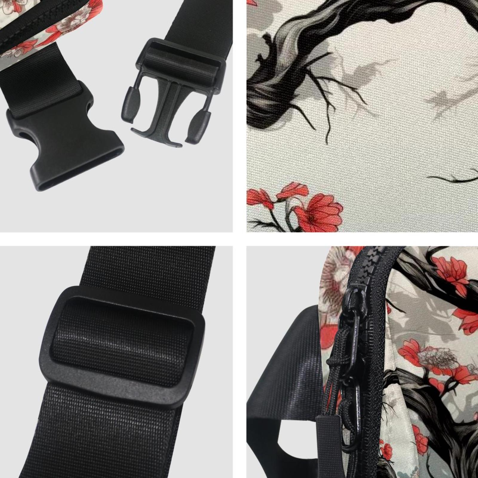 Tree Running Belt Waist Bag Fanny Packs, Lightweight Adjustable with Extension Strap, Unisex