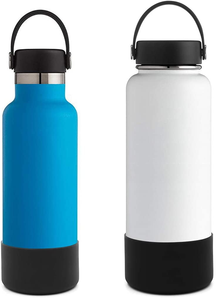 REUZBL Protective Silicone Bottle Boot for Wide Mouth Hydro Flask 32 oz,  Hydro Flask 40 oz, and Similar Wide Mouth Bottles (NOT FIT Stanley)