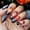 Thanksgiving Design 13, variant on Thanksgiving Fall Leaf Press Nails Long Coffin Tip Nails with Glue Autumn Holiday Maple Leaf False Nails for Women DIY Manicure Tips Thanksgiving Party Decoration 24 count