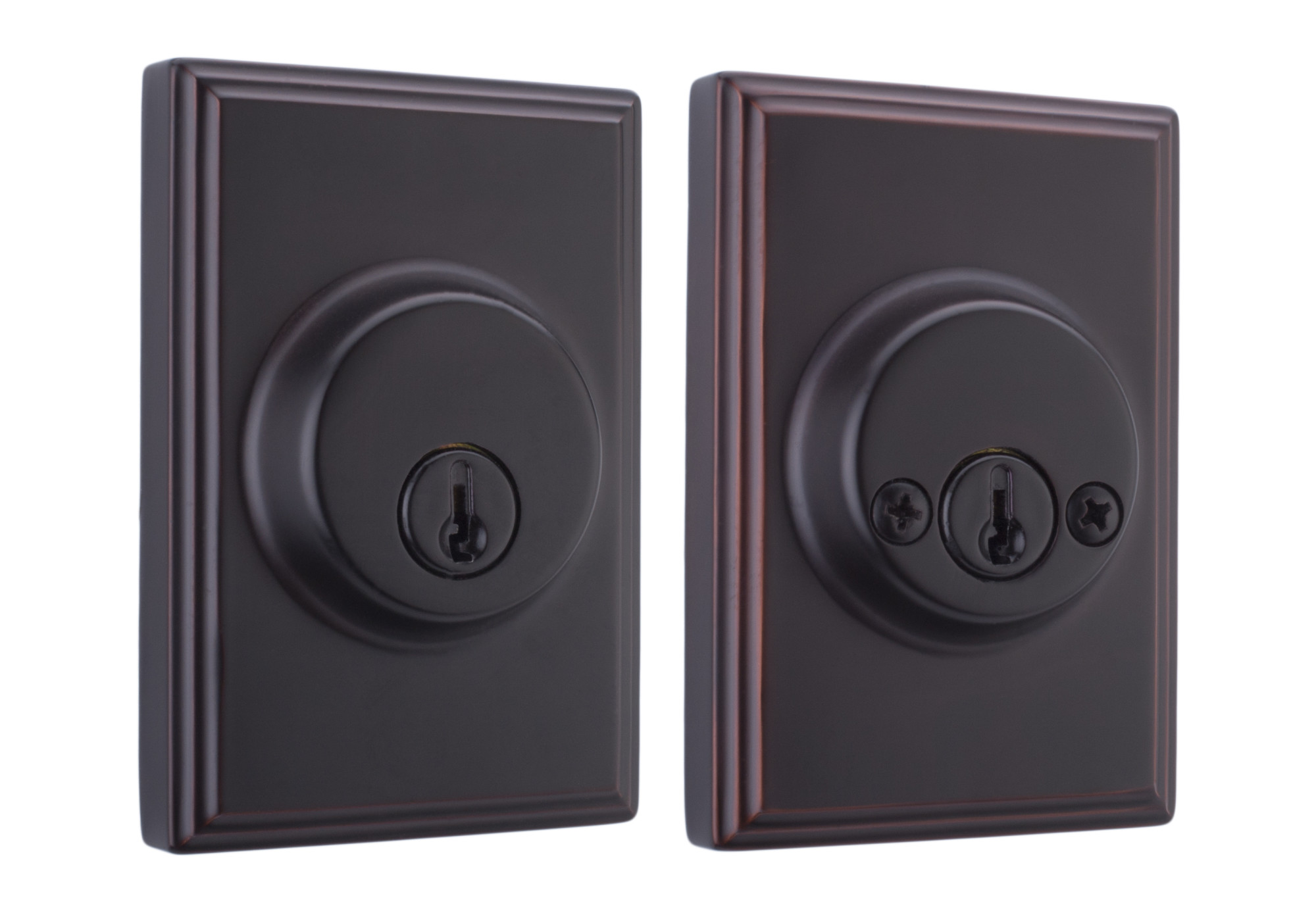 Weslock 0377211SL23 Woodward Double Cylinder Deadbolt with Adjustable