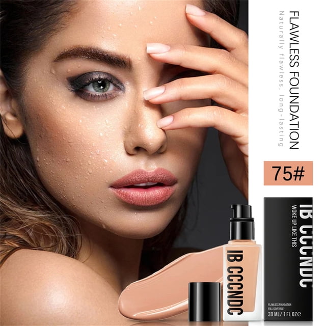 Fiudx Base de Maquillaje Líquida, Crema Hidratante de Larga Duración, Maquillaje de Cobertura Ligera, Fórmula con Control de Grasa, Uso Diario/Todo El Día/Piel Perfecta, Ideal para Amantes de La Bell