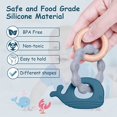 thumbnail image 4 of Mordedor para niños de 1 pieza, mordedor 2 en 1, juguetes para la dentición para niños para calmar las encías para niños de 3 meses en adelante JM, 4 of 5