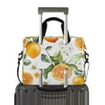 thumbnail image 2 of FORMRS 16" Laptop Sleeve Bag Carrying Case with Handle Travel Shoulder Briefcase, Orange Watercolor Bees, 2 of 8