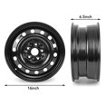 thumbnail image 3 of YeulionCraft 16" Wheel for 2005-2018 Volkswagen Jetta, 16 x 6.5 inch Black Steel Rim, 3 of 6