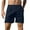 Navy, variant on Mgmyaa Mens Athletic Gym Shorts 5.5" Elastic Waist Drawstring Casual Pajama Pocket Jogger Running Shorts Men Workout Short Pants