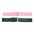 thumbnail image 3 of 2 Pcs Bracelet en Silicone pour Montre Intelligente Bracelet Décoratif Remplaçable, 3 of 8