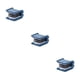 thumbnail image 4 of Moyic Cepillo de esponja plegable para cocina, fregador de placas de plástico en forma de U, , fregado, eliminación de manchas, removedor Azul 3Conjunto, 4 of 6