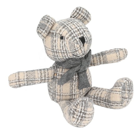 ANGGREK Cartoon Bear Toy, Stuffed Bear Doll Cute Expression For Home ...
