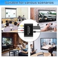 thumbnail image 5 of TAPDRA For HDMI to RCA Converter Black Aluminum, 1080P Support, for Analog Video & Audio Output, 5 of 10