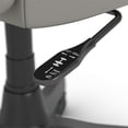 thumbnail image 4 of Bush Salinas Mid Back Faux Leather Office Chair in Light Gray, 4 of 7