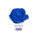 thumbnail image 2 of Artificial Rose Flower Heads, Bright Blue PE Faux Flowers 1.38 Inch 250Pcs, 2 of 5