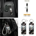 thumbnail image 7 of Yuyamidu Eagle Car Seat Cover Split Covers American Flag Auto Steering Wheel Cover Seat Belt Pads Car Sun Shade Rearview Mirror Cover Cup Holder Key Chain Gear Shift Cover Hand Brake Cover 16 PCS, 7 of 7