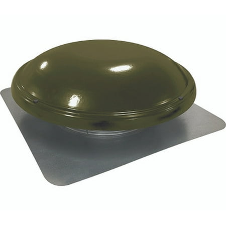 

LL Building LL Building ERV4WW GAF Power Attic Vent With Thermostat 480 Sq-in Net Free Ventilating Area 1000 Cfm Air Steel